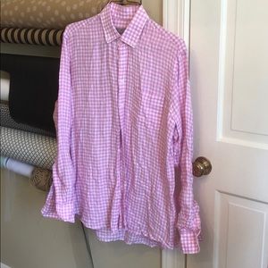 Toscano linen shirt size L